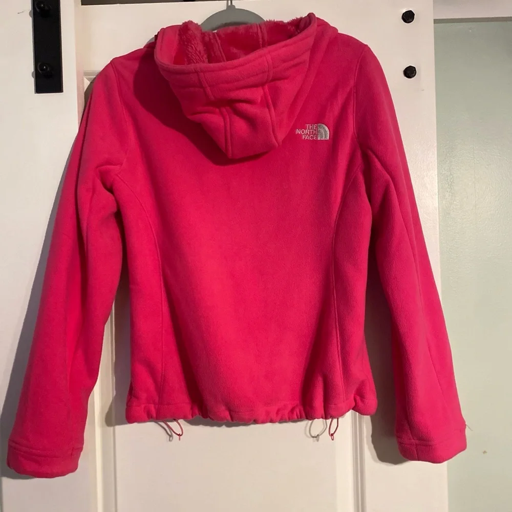 The North Face Women’s Bright Pink Hoodie - Picture 2 of 3